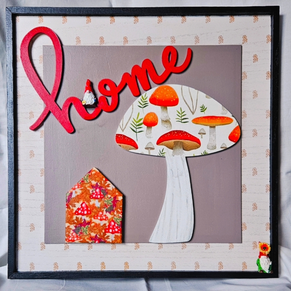 Gnome Home Sign